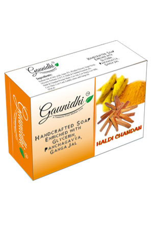 Haldi Chandan Handmade Soap Direction: Rub On Wet Body Surface While Taking Bath And Rinse Off