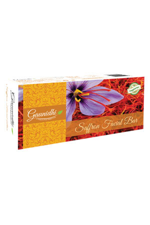 Saffron Facial Bar (Kesar Goti) Direction: Moisten Face