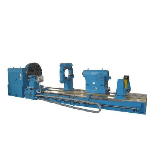 Blue Large-Size Heavy Conventional Lathe Metal Processing C61160 With Max.Weight Of Workpiece 16T