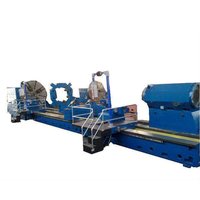 Blue Horizontal Heavy Duty Lathe Machine Long Bed Manufacturers C61250