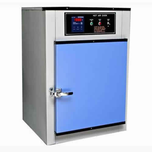 VE-26 Hot Air Oven - Stainless Steel Inner 45x45x45 cm, Triple Walled, Forced Air Circulation, Precise Electronic Control