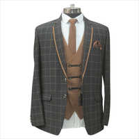 Brown Designer Blazer Suits