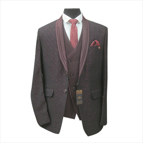 Brown Designer Fancy Blazer Suits