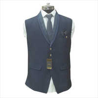 Black Mens Designer Waistcoats