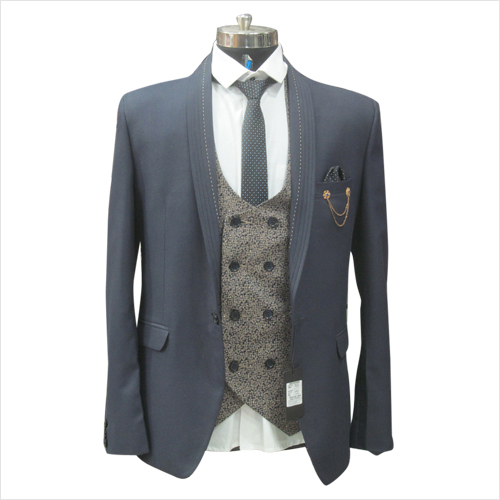 Black Mens Formal Suit