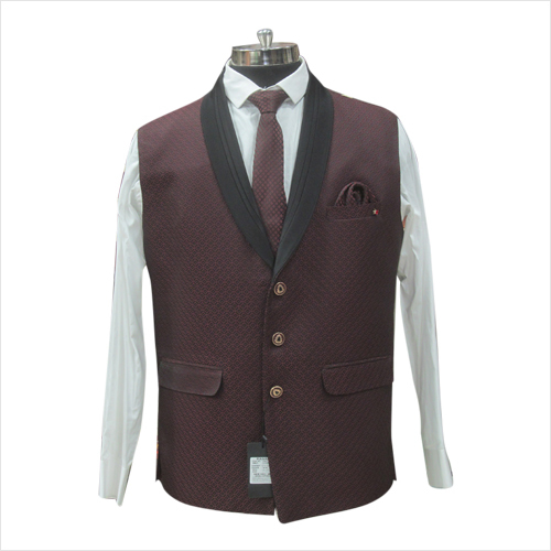 Brown Mens Designer Waistcoats