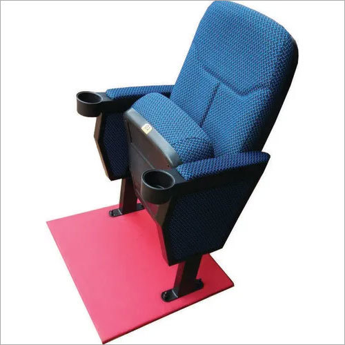 Blue Cushion Auditorium Chair