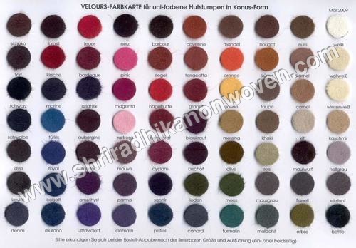 Chinese Colour Felt By Shri Radhika Nonwoven Private Limited