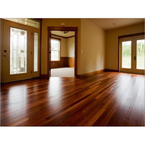 Laminated Wooden Flooring - 12mm Thickness, 150mm Width, 1200mm Length | Glossy Finish, Non-Slippery, Warp-Free Durability