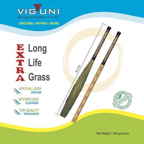 Long Handle Grass Broom Usage: Floor
