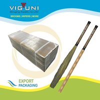 Floor Grass Broom - Natural Dried Grass, 112cm Long, 450gm Plus , Handcrafted With Special Locking System For Effortless Cleaning