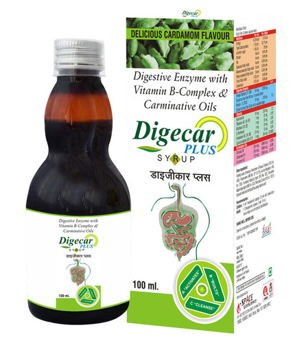 Fungal Diastase Pepsin with B-Complex Digestive Enzyme  Syrup