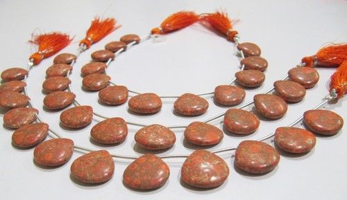 AAA Quality Orange Copper Tourquoise Heart Shape