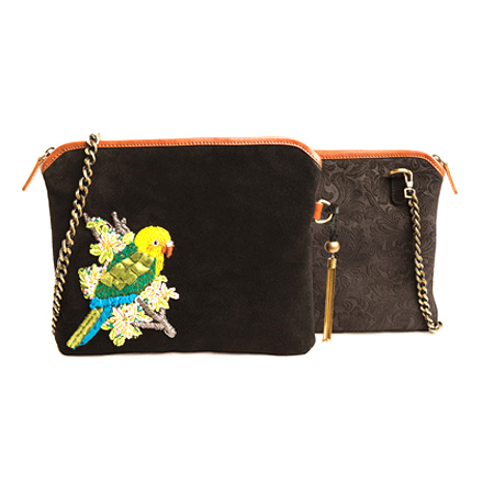 Black Shoulder Sling Bag