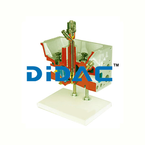 Cylinder Head Diesel Direct Injection With Four Valve Technology