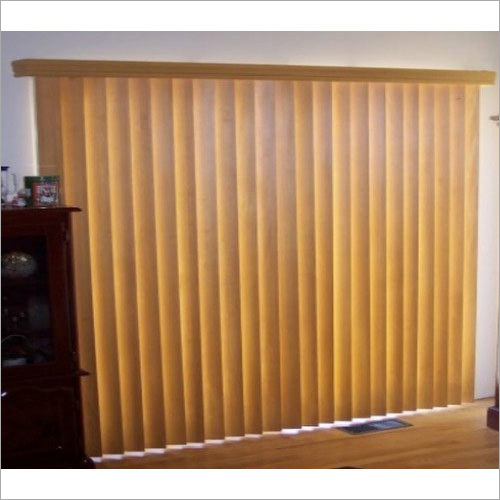 Window Vertical Blinds - Customizable Fabric, Vertical Stripe Pattern | Blackout Feature for Home, Office, Hospital, Hotel, and Garment Use