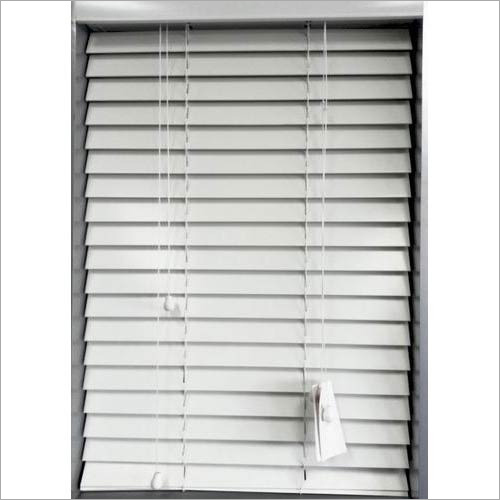 Venetian Window Blind - Aluminium Material, Fully Adjustable Horizontal Slats, Ideal for Home, Office, Hotel, Cafe, Available in All Colors