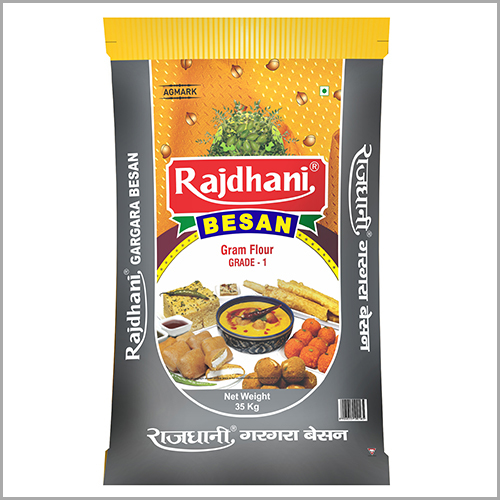 Standard Gargara Besan - Powdered Flour Plain Flavor Normal Taste for Versatile Cooking