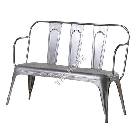 Polished Cello Bench Pewter