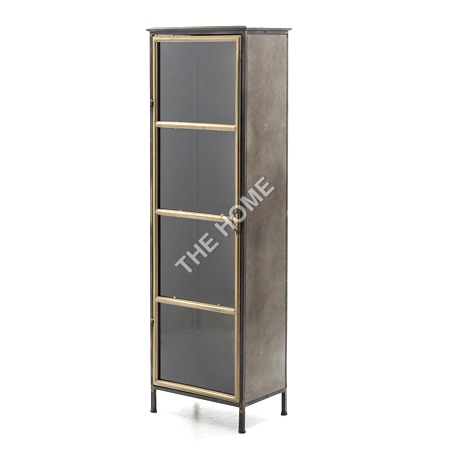 Polished Metal Bookcase