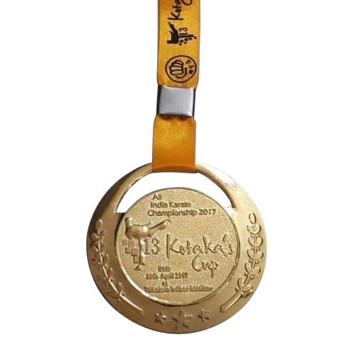 Die Casting Metal Male Karate Medals