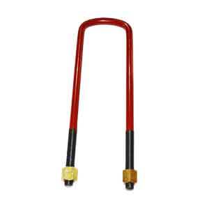U-BOLT - Carbon Steel, Varies Diameter & Length, Zinc Plated | Secure Fastening, Corrosion Resistance, Vibration Dampening, Load Distribution, Easy Installation