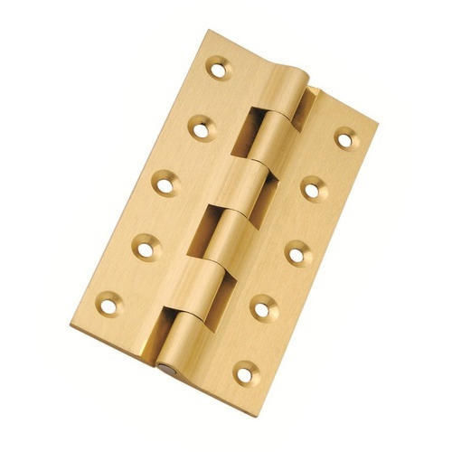 Polished Brass Railway Hinges