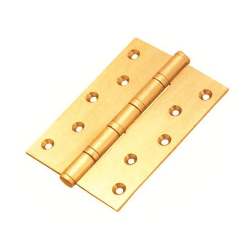 Polished Brass Washer Railway Hinges