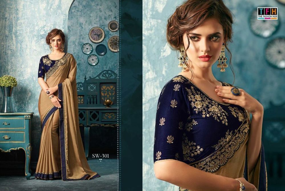 Fancy Designer Silk sarees online