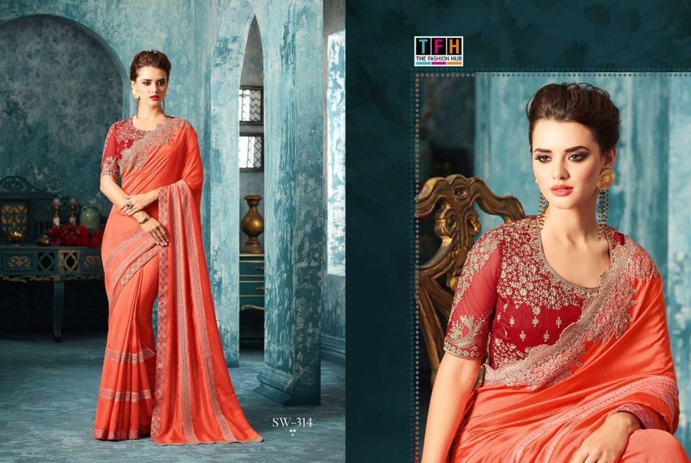 Party wear designer sarees collection