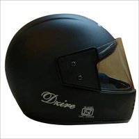 Bike Helmet - Abs Plastic, One Size, Black | Protection, Scratch Resistant Visor, Ventilation, Skin Friendly, Easy Use, Comfort