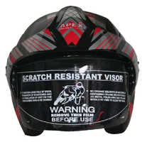Graphics Half Face Helmet