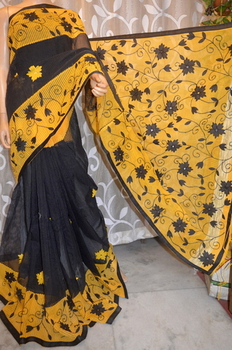 Applique Saree