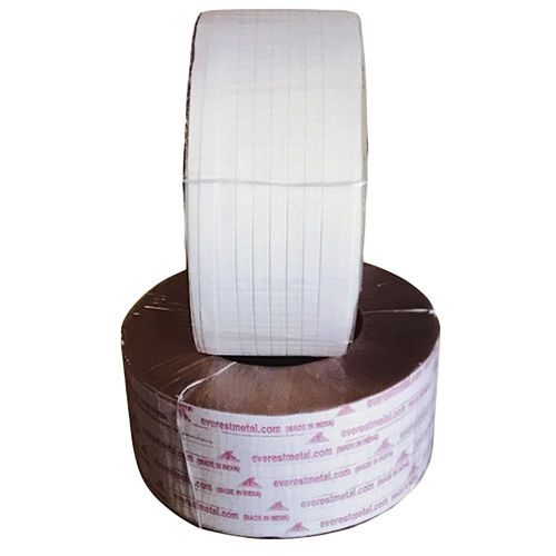 White Automatic Printed Strapping Roll