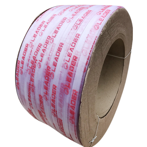 White Heat Sealing Printed Strapping Roll