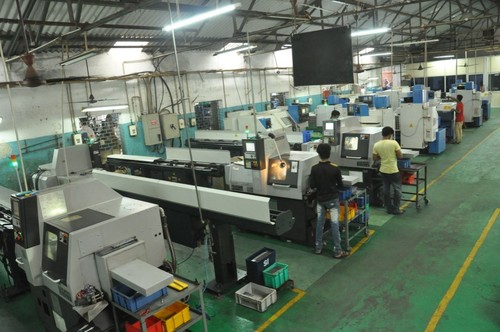 CNC Machine Shop Floor