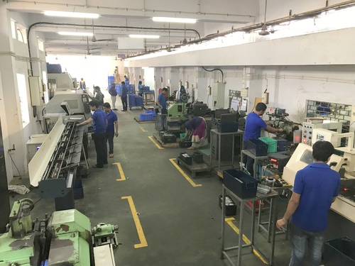 Industrial Machine Shop Floor