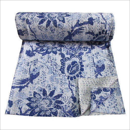 Handmade Kantha Quilt Handmade Kantha Quilt