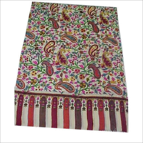 Embroidered Kani Shawl Embroidered Kani Shawl