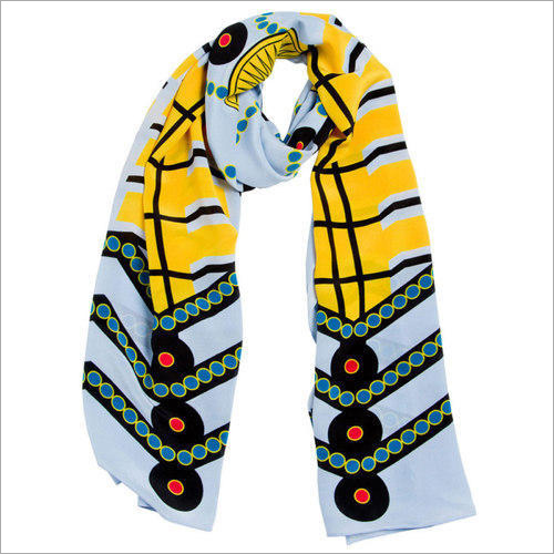 Printed Silk Scarves Printed Silk Scarves