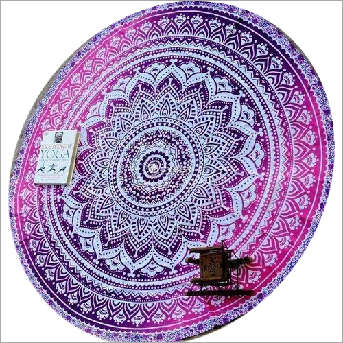 Round Table Cover By BHAWANA HANDICRAFTS