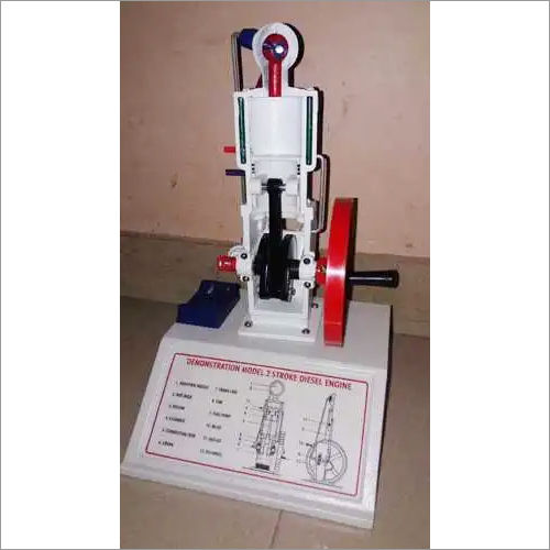 2 Stroke Diesel Engine Model For Mechanical Lab