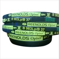 Black Reenolds Rubber V-belt