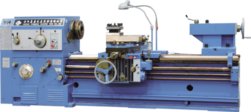 Blue Specification Of Conventional Lathe Machine Tool