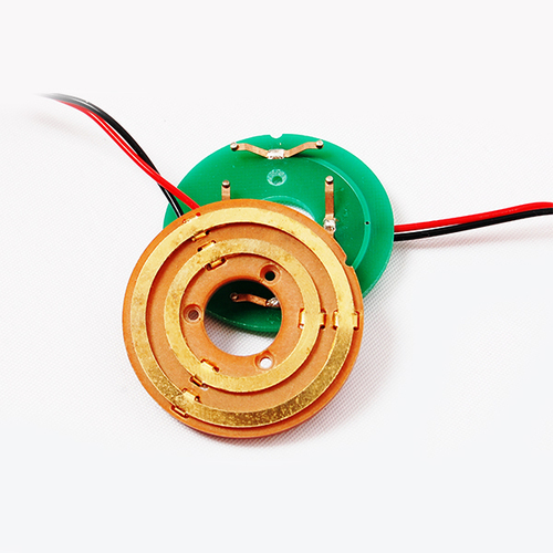 2 Circuits Pancake Slip Ring