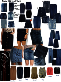 Export Brand Ladies Skirt