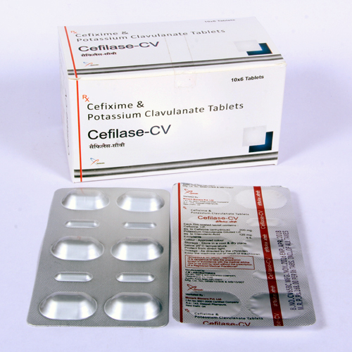 Cefixime 200mg + Potassium Clavulanate 125mg Tablet