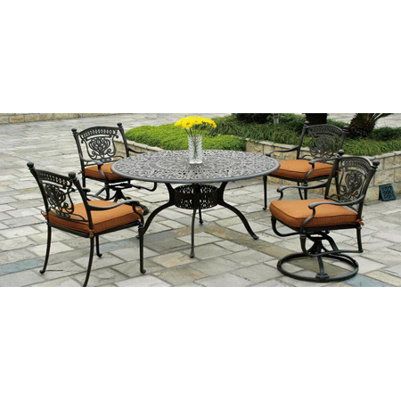 Outdoor Cast Iron Dining Furniture
