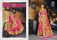 Cotton Batik Print Sarees