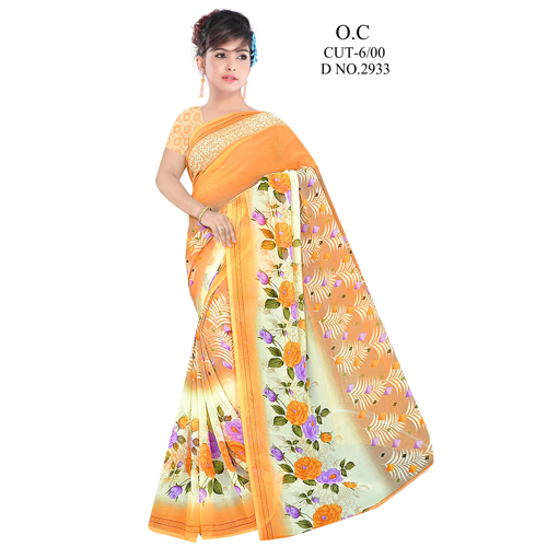 Ladies Modern Chiffon Sarees